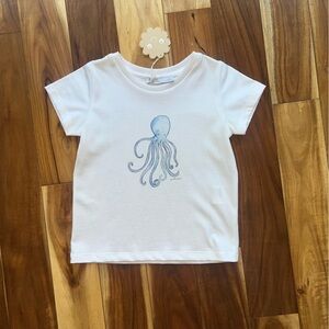 NWT Patachou octopus print graphic tee